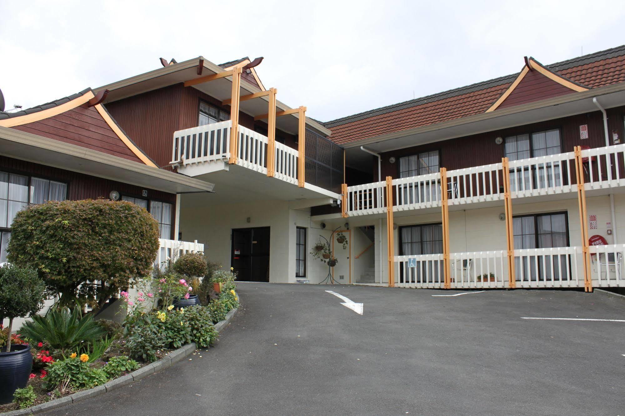 פאנגאריי Cherry Court Motor Lodge מראה חיצוני תמונה